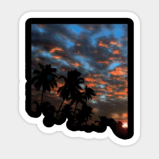 Palmset Sticker